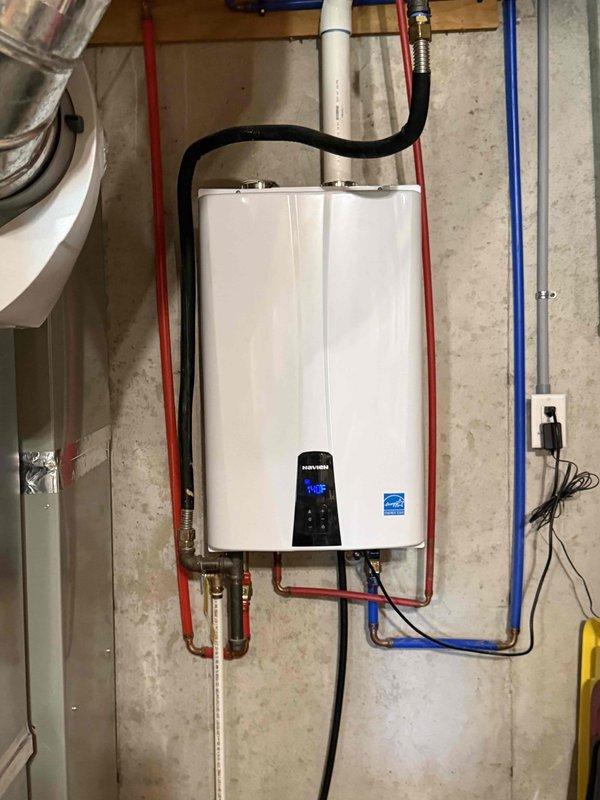 Responded to service call for reverse osmosis system repair where homeowner damaged a 3/8" elbow fitting during filter replacement. Replaced broken fitting with new brass compression elbow and reassembled RO filter system connections ensuring proper water flow direction and secure leak-free joints. Verified system operation, checked for leaks at all connection points, and confirmed proper filtration sequence through multi-stage filter housings and pressure tank.