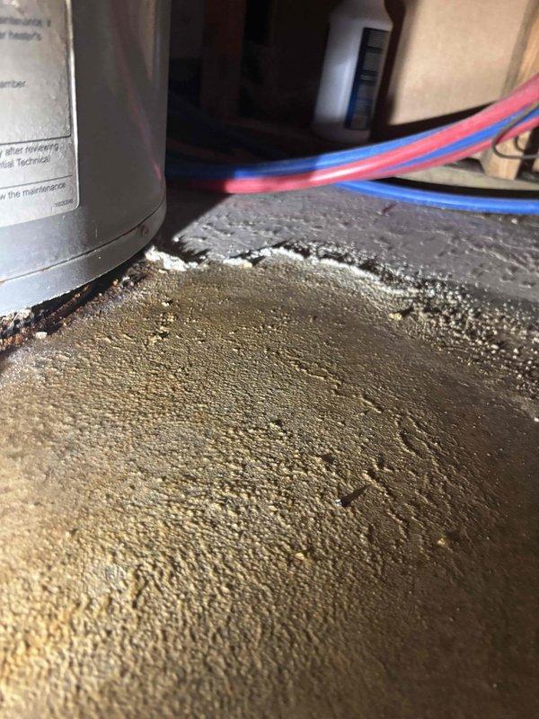 Responded to reported water heater leak in basement mechanical room. Upon inspection, identified excessive condensation on water heater tank and associated plumbing components due to humidity conditions in unfinished basement space. Examined expansion tank, copper supply lines, pressure relief valve, and all connection points for active leaks. Verified all fittings, valves, and pipe connections were secure with no signs of water seepage or dripping from plumbing joints. Determined moisture accumulation on tank surface was environmental condensation rather than tank failure or plumbing leak. Inspected water heater for structural integrity and proper operation. All components functioning within normal parameters with no evidence of tank corrosion or compromised integrity requiring replacement.