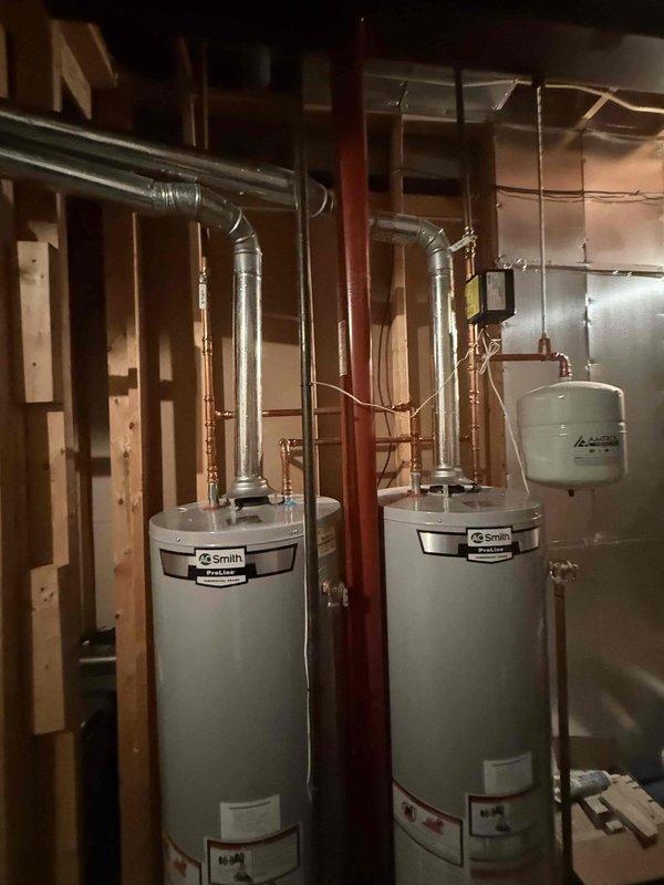 Responded to service call for toilet connector replacements in three restrooms. Installed three new Fluidmaster fill valves and metal supply line connectors to restore proper function to all affected toilets. Additionally, installed a Moen flow device as requested to enhance water efficiency throughout the home's plumbing system.