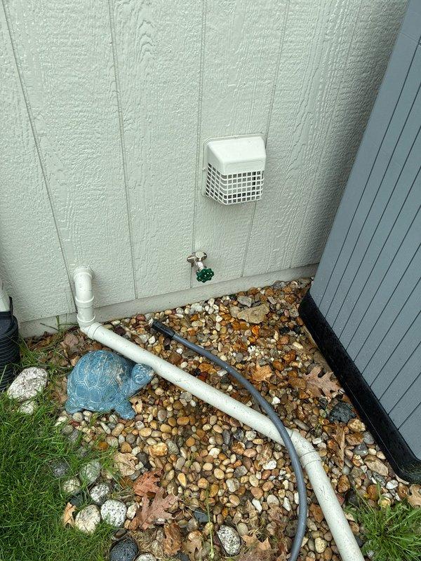 Replaced aging outdoor water spigot on 25-year-old residential property. Removed deteriorated exterior hose bib and installed new frost-free sillcock with updated shut-off valve accessible from interior basement area. Ensured proper drainage slope and sealed exterior penetration to prevent water intrusion into foundation.