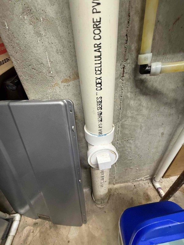 Completed scheduled plumbing maintenance including comprehensive system inspection of drain lines and water supply connections. Performed chemical flush treatment on sewer lines to maintain optimal flow and prevent future blockages, with particular attention to the SDR 26 PVC sewer system and washing machine utility hookup valves.