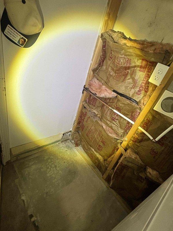 Replaced three outdoor spigots in basement area as requested. Accessed plumbing connections through exposed wall framing with fiberglass insulation, tested new installations for proper operation and verified all connections were secure with no leaks present.