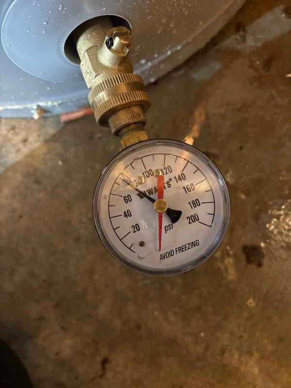 Successfully installed a 40-gallon electric water heater in the utility closet, connecting all copper supply lines and ensuring proper integration with the existing plumbing system. Installed a pressure regulator and expansion tank to protect the system from excessive pressure buildup and thermal expansion. Verified all connections for leaks, confirmed proper system pressure within safe operating parameters, and ensured all safety labels and specifications were visible for future reference.