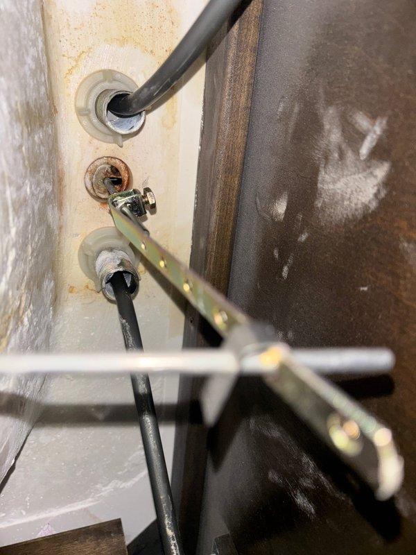 Replaced worn and warped toilet flapper in upstairs hallway bathroom to restore proper seal and prevent continuous water leakage from tank to bowl. Repaired leak under bathroom sink. The deteriorated flapper was causing unnecessary water waste and potential increased water consumption.