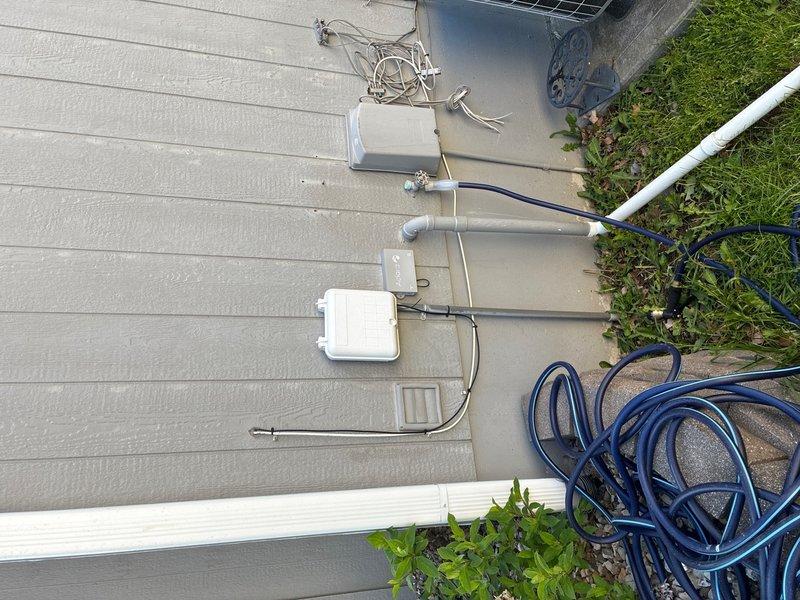 Completed on-site evaluation and provided estimates for tankless water heater installation and water softener treatment system replacement. Assessed existing plumbing infrastructure, including copper supply lines, gas connections, electrical panel capacity, and outdoor HVAC/utility area to determine installation requirements and compatibility for both systems. Current equipment is operational, and customer received detailed quotes for proposed upgrades.
