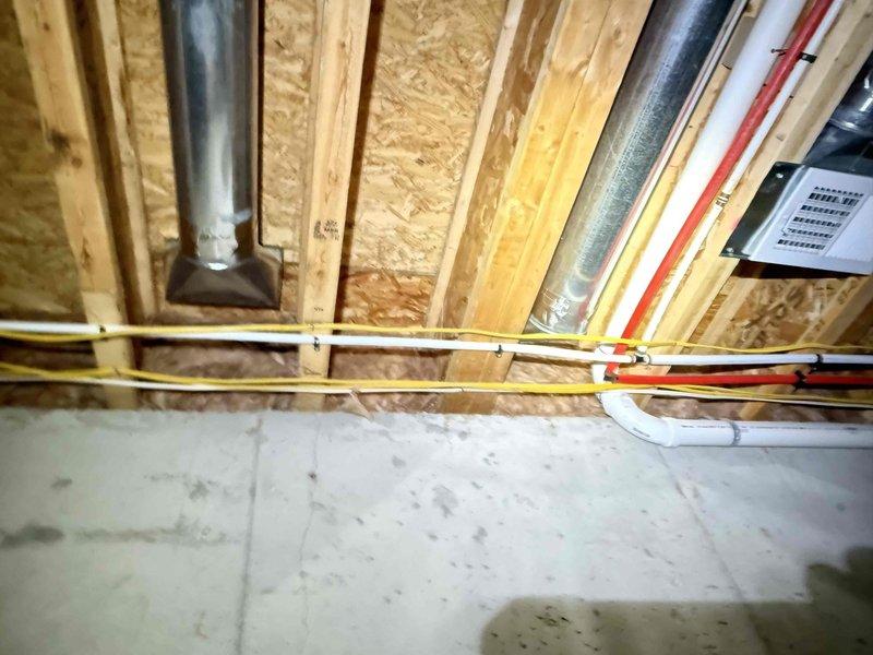 Completed installation and setup of tankless flush system operating at 8-12 pplm specifications. Verified proper routing of supply lines through ceiling joists and confirmed all plumbing connections to bidet fixture with chrome faucet assembly and flexible hose attachment. Customer enrolled in preventive maintenance agreement on-site following successful system testing and verification.