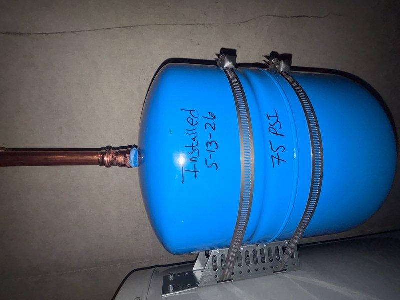 Successfully installed a 75-gallon tall gas water heater in the residential utility room. Removed existing unit, positioned new water heater, and completed all necessary copper piping connections at the top of the unit with proper fittings and configurations. Secured unit with appropriate strapping and mounting hardware per code requirements, verified all gas connections, tested system operation, and confirmed proper functionality of the installation.