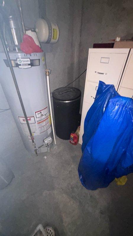 Removed existing water softener system and installed new Matrix MX water treatment unit in basement utility area. Completed all new plumbing hookups to current code specifications, ensuring proper connections to existing water supply lines and drainage system. Delivered and loaded system with two bags of water softener salt for initial operation.
