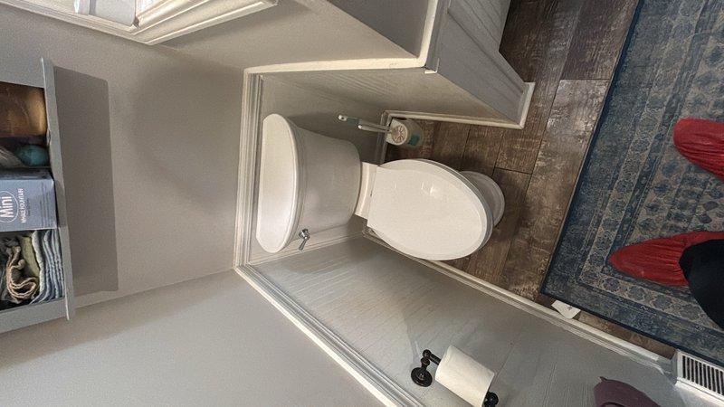 Responded to a service call for a toilet that was clogged and not flushing consistently in a main level hallway bathroom of a home built in the early 1970s. Upon arrival, assessed the fixture and determined the blockage was beyond the toilet trap. Utilized professional drain clearing equipment to access and clear the obstruction in the waste line. Tested system pressure and verified proper drainage flow through the line. Confirmed toilet now flushes properly with adequate water flow and no backup. All plumbing fixtures restored to normal operation and tested multiple flush cycles to ensure complete resolution of the clog.