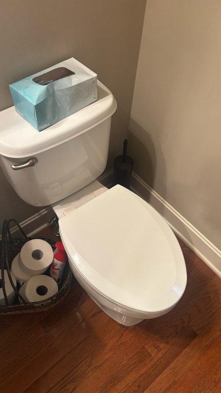 Responded to callback for toilet not flushing properly after flapper replacement. Upon arrival, inspected toilet tank components and flush mechanism to diagnose issue. Adjusted flapper chain length and verified proper seating of flapper valve to ensure complete seal and adequate flush performance. Tested flush cycle multiple times to confirm proper water release and bowl clearance. Verified water supply line connection and shut-off valve operation were functioning correctly. Toilet now operating within normal parameters with full flush capability restored.