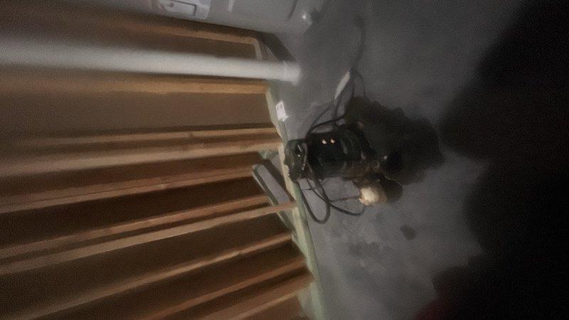 Replaced a failed 0.5 horsepower grinder pump with new unit, including proper electrical connections and discharge piping. Repaired exterior hose bib, installing a Prier or Woodford-style frost-free sillcock to prevent future freeze damage. Verified all connections for proper operation and tested system functionality upon completion.