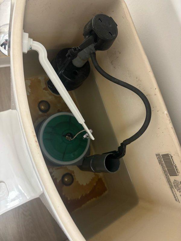 Responded to service call for two separate toilet issues in residential bathrooms. In the first bathroom, removed and replaced a faulty shut-off valve supplying water to the toilet fixture. In the second bathroom, diagnosed and addressed a toilet that was experiencing intermittent phantom flushing. Upon inspection of the tank interior, identified worn flapper valve and deteriorated fill valve components causing random refilling cycles. Replaced the flapper assembly and adjusted the fill valve mechanism to restore proper operation and eliminate water waste. Both toilets tested and verified to be functioning correctly upon completion.