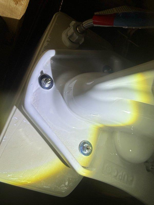Completed installation of customer-supplied toilet in basement and replaced showerhead in second-floor bathroom. Verified proper water supply connections using flexible supply lines with compression fittings to existing copper plumbing, ensured secure mounting of fixtures, and tested all installations for proper operation and absence of leaks.