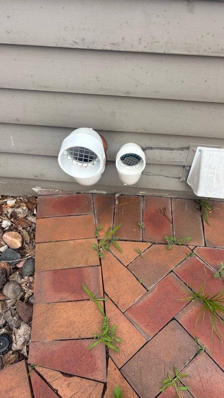 Responded to a Bradford tankless water heater displaying a C2 error code in the basement of a 1996-built home. Diagnosed the issue as hard water scale buildup affecting the heat exchanger and flow sensors. Performed a complete descaling service by isolating the unit, connecting a submersible pump with descaling solution, and circulating the solution through the heat exchanger and water lines for approximately 45 minutes to dissolve mineral deposits. Flushed the system thoroughly with clean water, cleared the error code, and verified proper operation with restored hot water flow and temperature control. Additionally, installed a quarter-turn ball valve shutoff on a copper water supply line in the basement ceiling as requested to provide isolation capability for future maintenance. Tested all connections for leaks and confirmed proper valve operation. Unit returned to normal function with no error codes present upon completion.