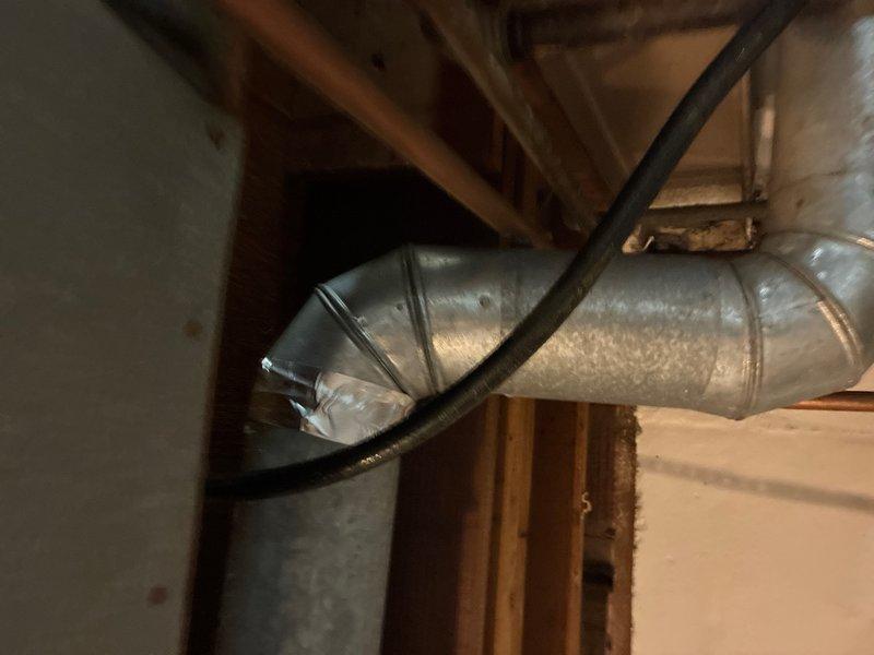 Conducted on-site assessment for installation of new gas line to supply kitchen stove, requiring approximately 10-15 feet of gas piping. Inspected existing infrastructure including crawlspace and attic areas to determine optimal routing path, evaluated structural clearances around wooden framing members, and documented current conditions of utility spaces where new gas line would be installed. Provided comprehensive estimate for same-day installation of gas piping system in accordance with local code requirements.