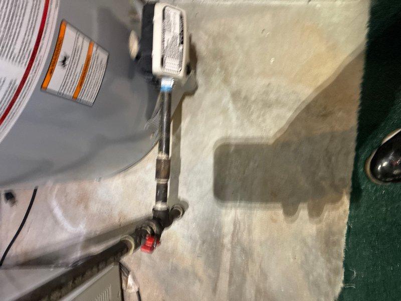Completed recurring plumbing maintenance inspection in conjunction with scheduled HVAC service. Inspected water heater, associated piping, valves, and connections in utility space. All plumbing components found to be in proper working order with no repairs required at this time.