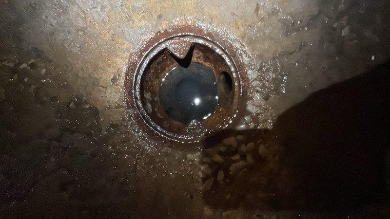 Responded to a main drain blockage in the basement resulting in standing water on the floor. Successfully cleared the obstruction in the main sewer line using professional drain cleaning equipment, restoring proper drainage and flow to the system. The basement floor was left clear of standing water, with the drain system functioning normally upon completion.