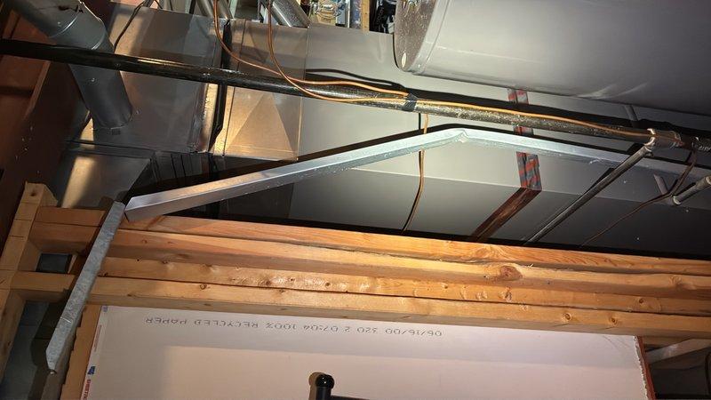 Responded to service call for leaking gas-fired water heater in basement. Upon inspection, confirmed active leak from tank unit requiring full replacement. Removed failed gas water heater and installed new tanked gas water heater unit, ensuring proper venting, gas line connections, and compliance with local plumbing codes. Tested all connections for leaks, verified proper combustion and draft, and confirmed hot water delivery to fixtures throughout the property.