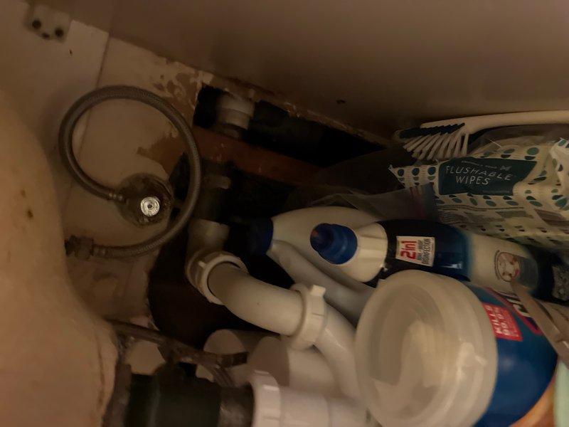 # Plumbing Inspection Summary

Completed comprehensive whole home plumbing inspection examining all accessible water supply lines, drain systems, and fixtures. Inspected mechanical room containing HVAC equipment with multiple copper supply lines, hot and cold water distribution piping with appropriate color-coded indicators, and gray insulated ductwork in basement/crawl space area. Evaluated under-sink plumbing including flexible braided water supply lines, white PVC drain assembly with P-trap configuration, and cabinet conditions. All plumbing components photographed and documented for customer records.