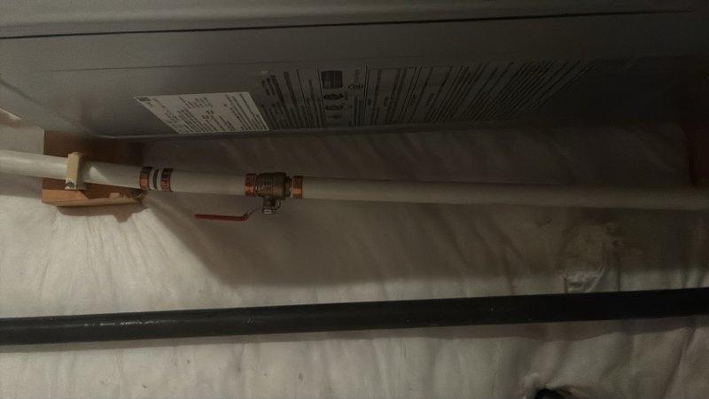 Completed installation of a new Rinnai tankless water heater system, including removal of existing water heating equipment. Installed copper supply and return piping with isolation valves, properly mounted the tankless unit to structural supports, and connected all necessary gas lines and venting components. Tested system operation to ensure proper functionality, verified temperature settings, and confirmed all connections were secure and leak-free.