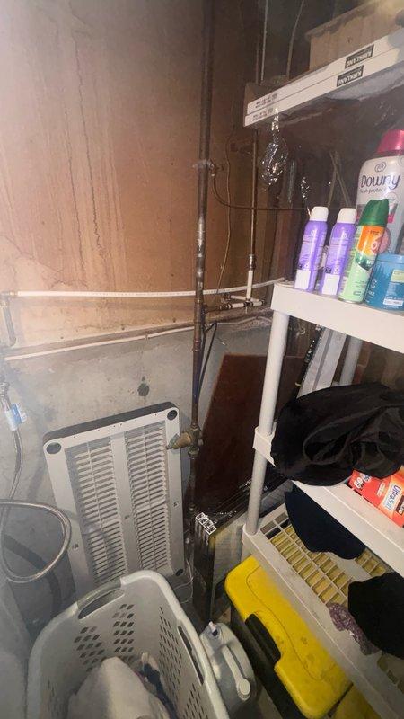 Completed comprehensive whole home plumbing maintenance inspection. Examined all accessible plumbing fixtures, supply lines, and drainage systems throughout the property. Inspected basement utility area including visible copper supply piping, connections, and fittings for proper operation and signs of wear. Tested kitchen sink drain and disposal unit for proper function and drainage. All plumbing systems found to be operating within normal parameters with no immediate repairs required.