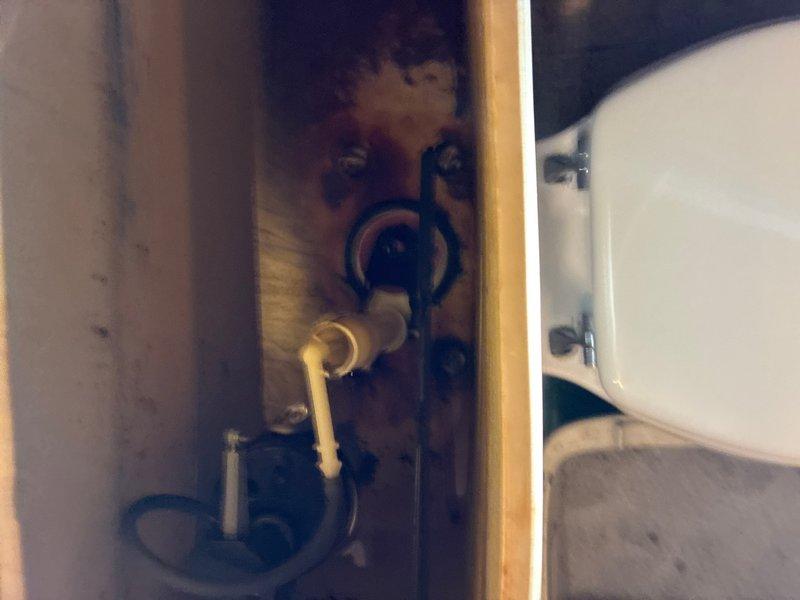 Completed recurring plumbing maintenance inspection of residential copper piping system in basement utility area and bathroom wall cavity. Verified proper operation of shut-off valves, inspected pipe connections and fittings for leaks or corrosion, and documented existing plumbing infrastructure condition with photographic records for maintenance tracking purposes.