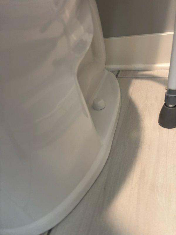 Responded to service call for toilet installation consultation with accessibility requirements. Customer requested a comfort-height toilet due to recent hip surgery, requiring ADA-compliant fixture with elevated seating position. Assessed existing bathroom conditions and provided detailed quote with two options: installation with customer-supplied materials and full-service installation including fixture procurement. Documented current toilet condition and bathroom layout through photographic documentation. Discussed same-day installation availability and confirmed customer's preference for expedited service to accommodate medical recovery needs.