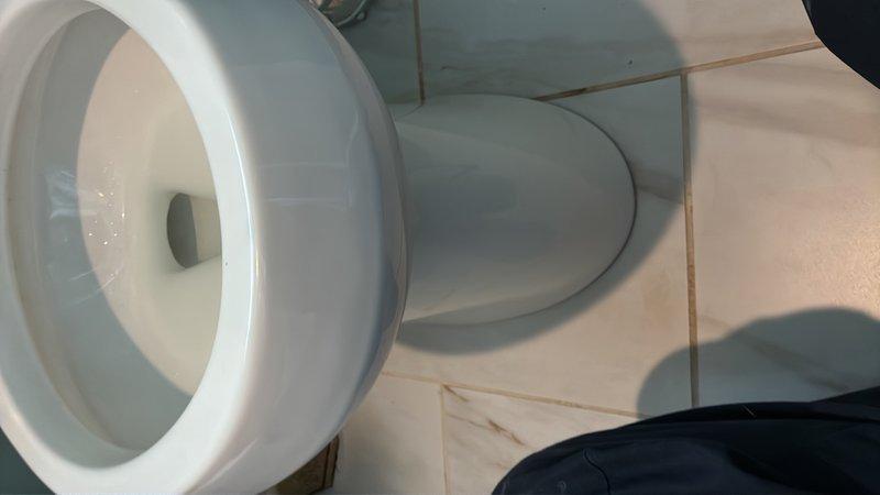 Responded to service call for loose toilet that was moving when used. Upon inspection, found toilet was not properly secured to floor flange. Removed decorative caps and tightened closet bolts to manufacturer specifications. Verified toilet was level and stable with no movement. Checked wax ring seal for proper compression and tested for leaks by flushing multiple times. Confirmed repair resolved mobility issue and toilet now sits firmly in place.