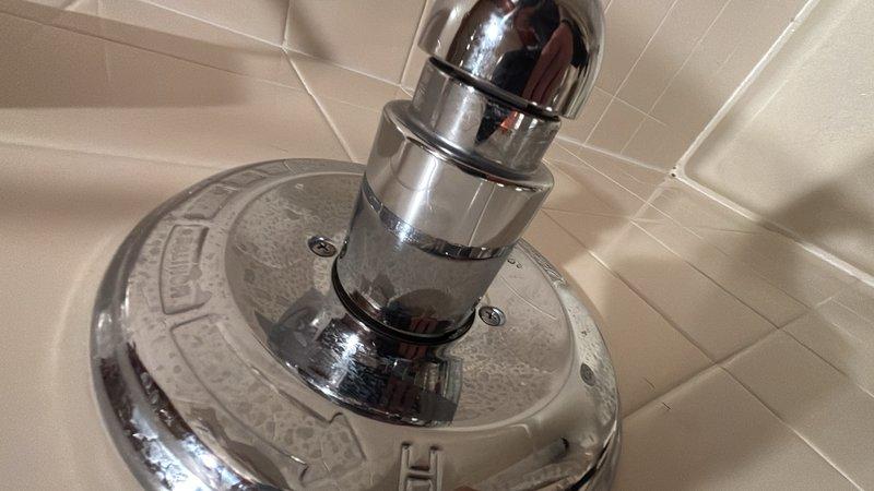 Responded to callback for newly installed shower cartridge not operating properly. Upon inspection, verified cartridge installation, tested valve operation, and confirmed proper water flow and temperature control through the chrome shower fixture. System functioning correctly at time of service completion.
