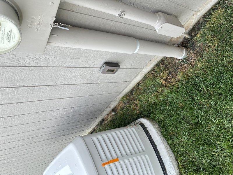 Installed new gas line to supply standby generator. Ran black iron pipe from existing gas meter through exterior wall penetration and terminated at generator connection point. Routed piping along building exterior with proper support brackets and performed pressure test to verify system integrity and code compliance.