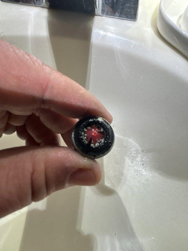 Responded to service call for low water pressure throughout residence. Upon inspection, identified clogged faucet aerators as primary cause of reduced water flow. Removed and cleaned aerator screens from affected fixtures, removing mineral deposits and sediment buildup. Inspected internal components including washers and flow restrictors for wear and damage. Reinstalled aerators and tested water pressure at multiple fixtures to confirm restoration of normal flow rates throughout the home.