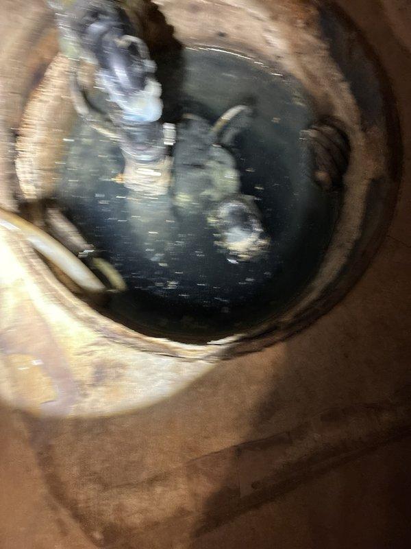 Conducted on-site assessment of existing sump pump system requiring replacement. Inspected sump basin, discharge piping, and mechanical components to determine specifications for new pump installation. Documented current conditions including basin depth, diameter, and surrounding structural elements. Photographed existing equipment and installation area to provide accurate estimate for complete sump pump replacement with appropriate capacity and configuration for the application.