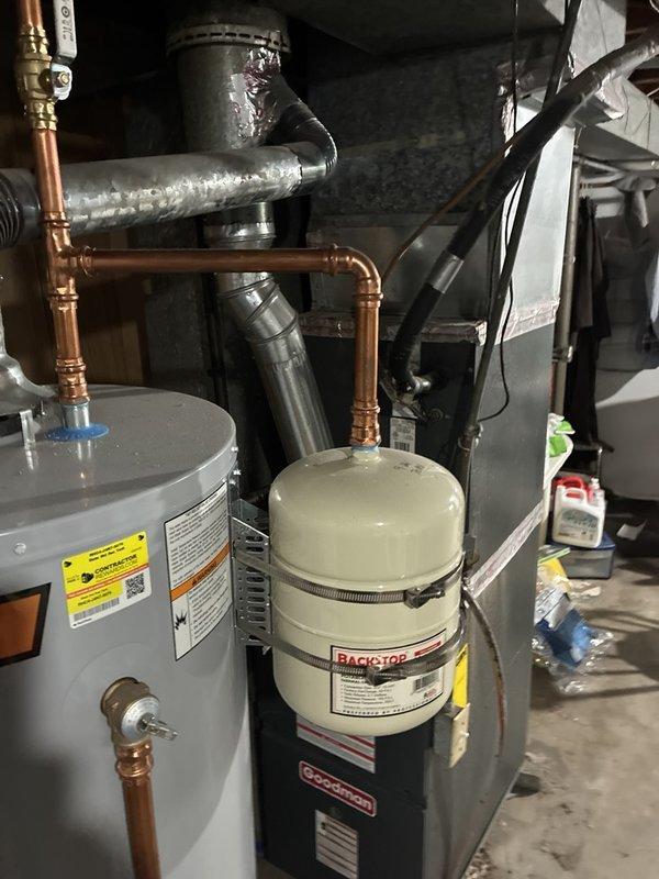 Completed preferred annual plumbing inspection of residential property. Performed comprehensive evaluation of plumbing system including water heater, copper supply lines, brass fittings, shutoff valves, and expansion tank. All components inspected for proper operation, leaks, corrosion, and code compliance with no deficiencies noted at time of service.