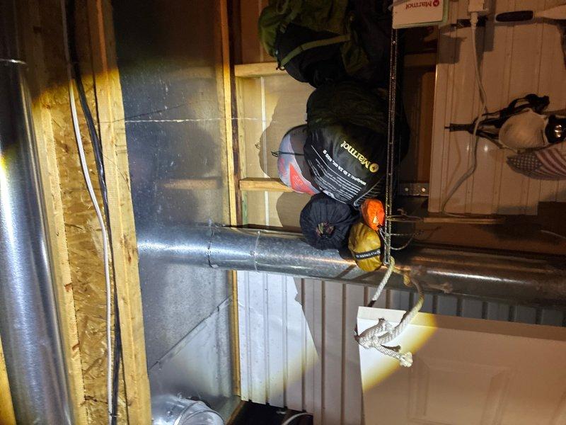 Conducted on-site assessment and provided estimate for rough-in plumbing installation for kitchen sink replacement. Inspected existing plumbing infrastructure in unfinished basement space, evaluating access points through floor joists and proximity to existing water supply lines and drain connections. Documented current conditions including HVAC ductwork placement, structural framing, and available routing pathways for new supply and waste lines to ensure proper installation clearances and code compliance for the proposed kitchen sink rough-in work.