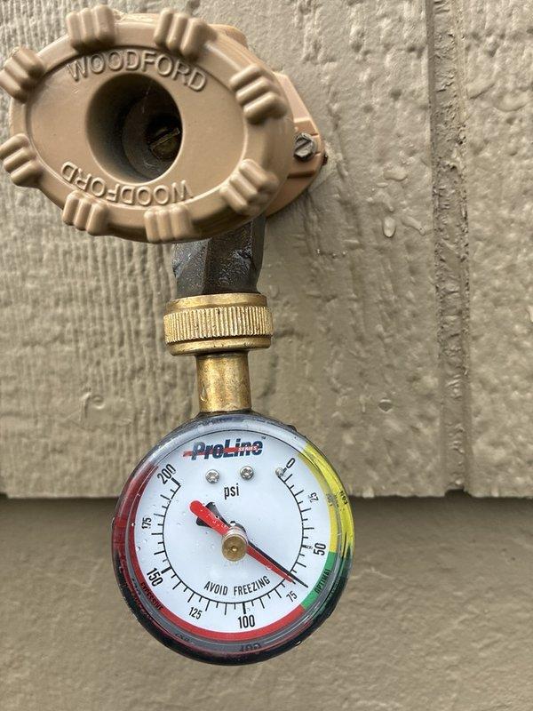 Performed preventive plumbing maintenance on Rinnai tankless water heater, completing a thorough descaling flush to remove mineral buildup and maintain optimal performance. Verified system pressure readings within normal operating range and confirmed proper venting configuration. Unit tested successfully following service with all components functioning as designed.