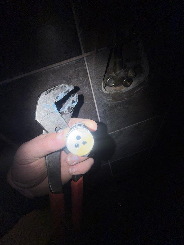 Responded to service call for gas line extension and shower valve repair. Extended natural gas line from main supply along exterior of house to accommodate installation of natural gas generator. Replaced Moen shower cartridge due to lack of cold water delivery; addressed pressure balancing spool issue to restore proper temperature control and water flow to shower fixture.