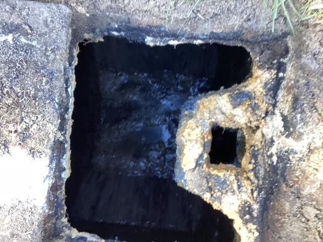 We received a call to go out to a property in Seven Springs. The customer was starting to see signs of backup in the home. We went out and found that her septic tank was full and her sewer line was clogged. We pumped out the tank and cleared out the sewer line as much as we could. The septic is clean and good to go. We will get a plumber out to finish unclogging the sewer line and the customer will no longer have back up issues.