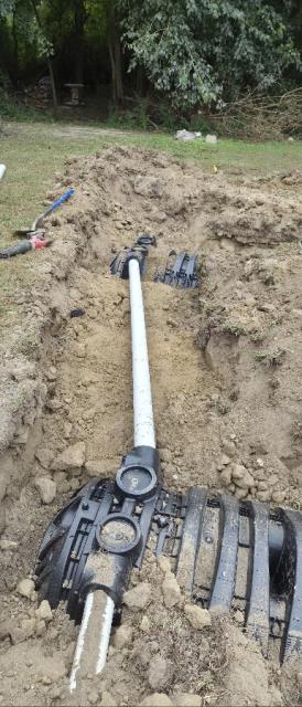 
We were called out to replace the drain field lines for this customer due to their drain lines failing. We replaced their drain lines and now the customer is no longer having issues with their septic system.