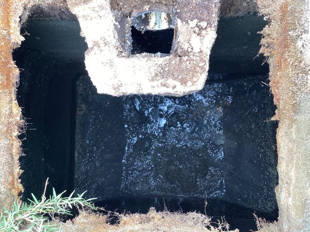 
We went out to a mobile home park in Dudley to check the condition of their septic tank. The tank was found to be in good condition, but it needed to be pumped out.