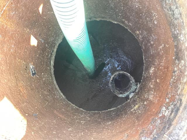 
We went out to the Wayne UNC hospital to do their scheduled maintenance. We pumped out the grease trap and cleaned it up. The hospital no longer has to worry about the grease trap backing up and making a mess.