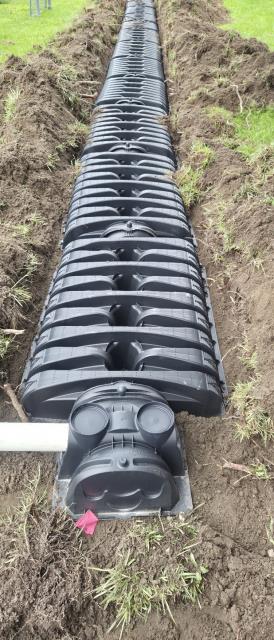 
We were hired to install a septic system for this customer. We worked closely with the local health department and environmental standards to ensure that the installation was done correctly and in compliance with all regulations.