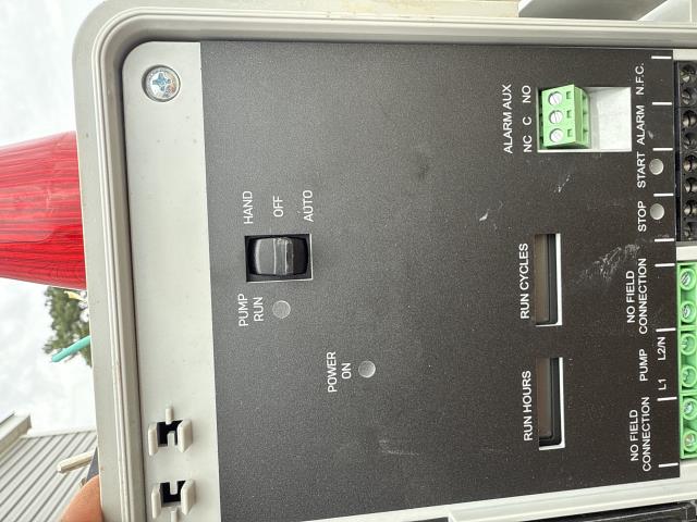 
I went out to this property in Newton Grove to perform a pump final and make sure the pump is working properly. I hooked the pump up to the generator and the pump started working as it should.