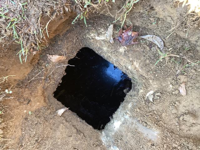 We went out to this customers home in Dudley due to her having back up in the home. I went out and found that the septic system was full. I pumped it out and cleaned it up. The full septic system caused there to be a clog in the lines to the bathroom sink. We offered to get a plumber out there to get that unclogged.