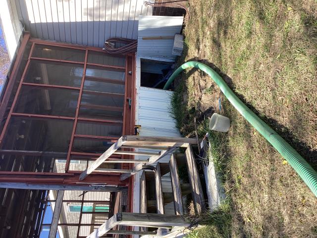 
We were called out to inspect a septic system that was under the porch. Upon arrival, we found that the system was in good condition.