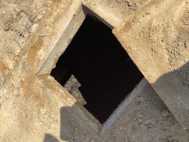 
We were called out to this location in Seven Springs to pump out the septic system. We pumped out the septic system and it is ready to be crushed and filled.