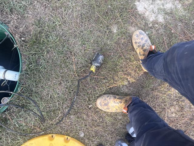 I was called out to a customer's home in Grifton to fix a septic alarm. I found that the float had come off the pipe and was floating around. I adjusted the float and secured it to the pipe. The alarm is off and everything is working as it should.
