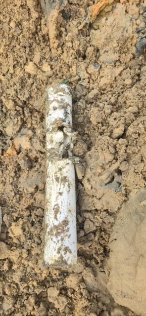 
We were called out to a property in Pikeville due to a break in a line. We went out and found the break and replaced it.