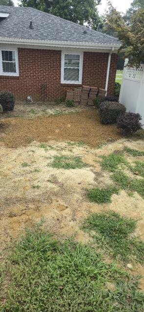 
I was called out to a customer's home in Goldsboro to fix a sinkhole in the yard around their septic system. We went out and filled the holes with dirt, smoothed everything out, and the customer no longer has to worry about the sinkhole causing any issues.