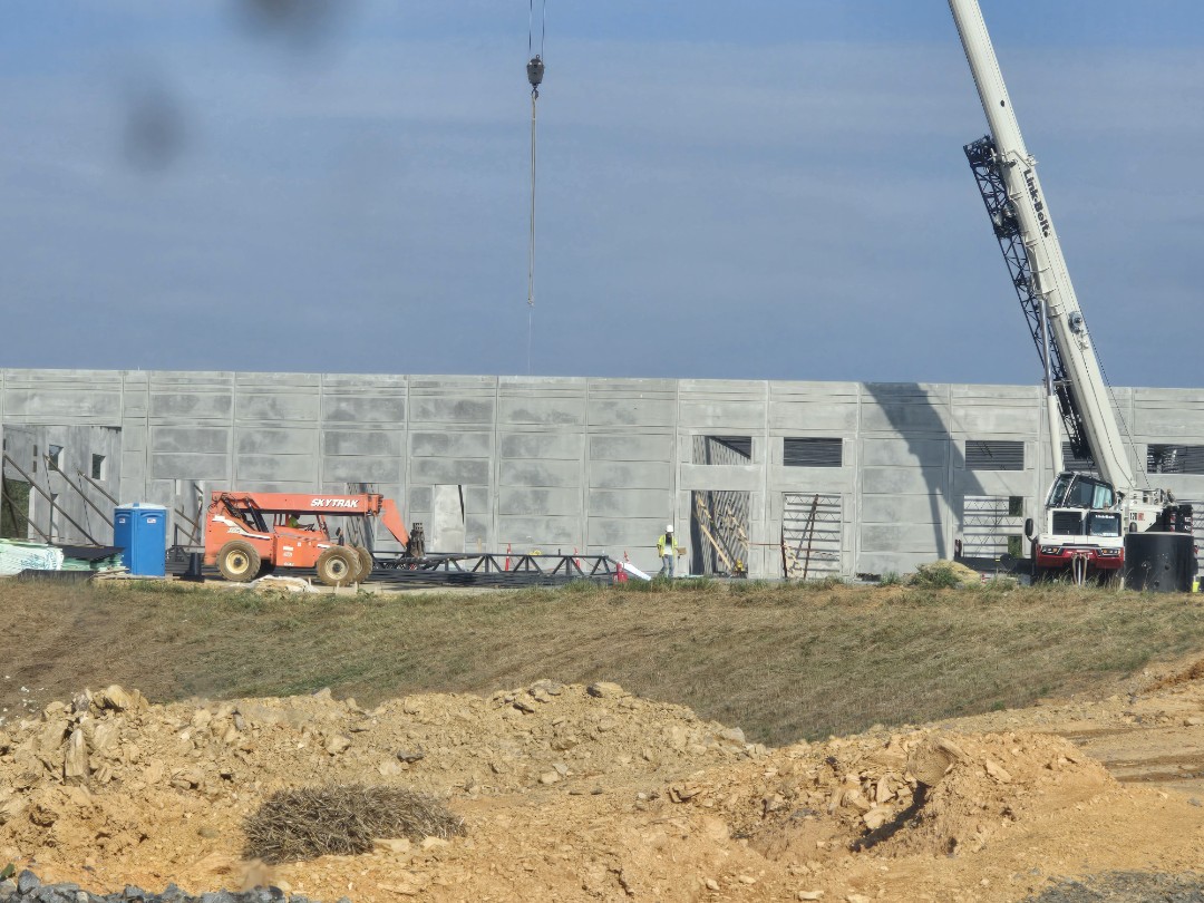 The Columbia Gas building is coming along well!  