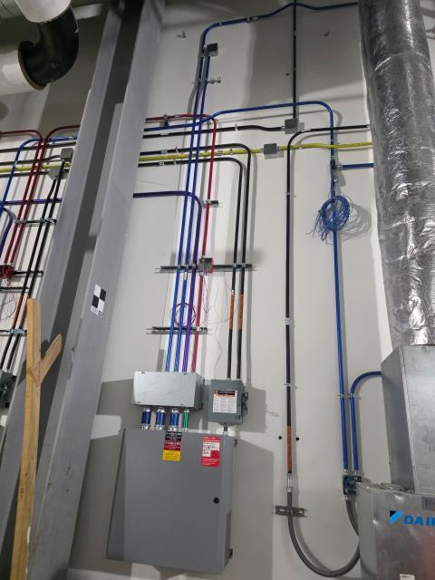 Terminating BMS panel 